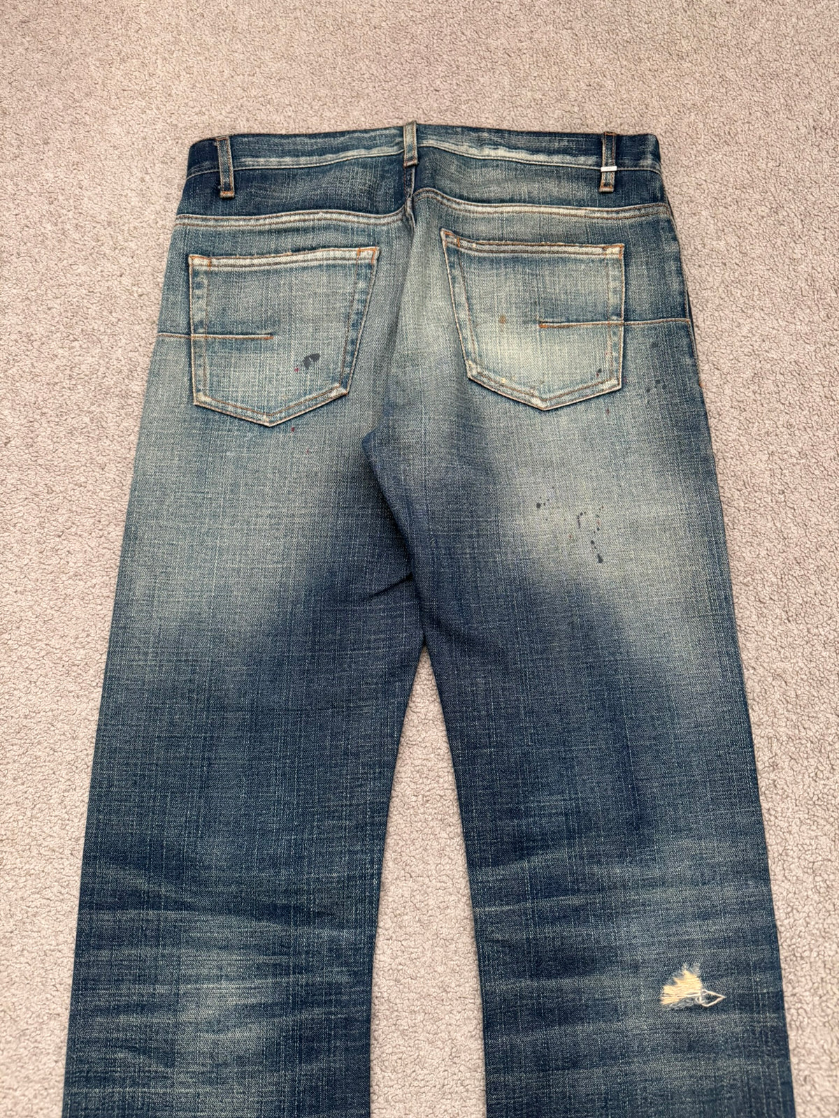 SS07 Dior Homme by Hedi Slimane "Under My Car" Denim Jeans