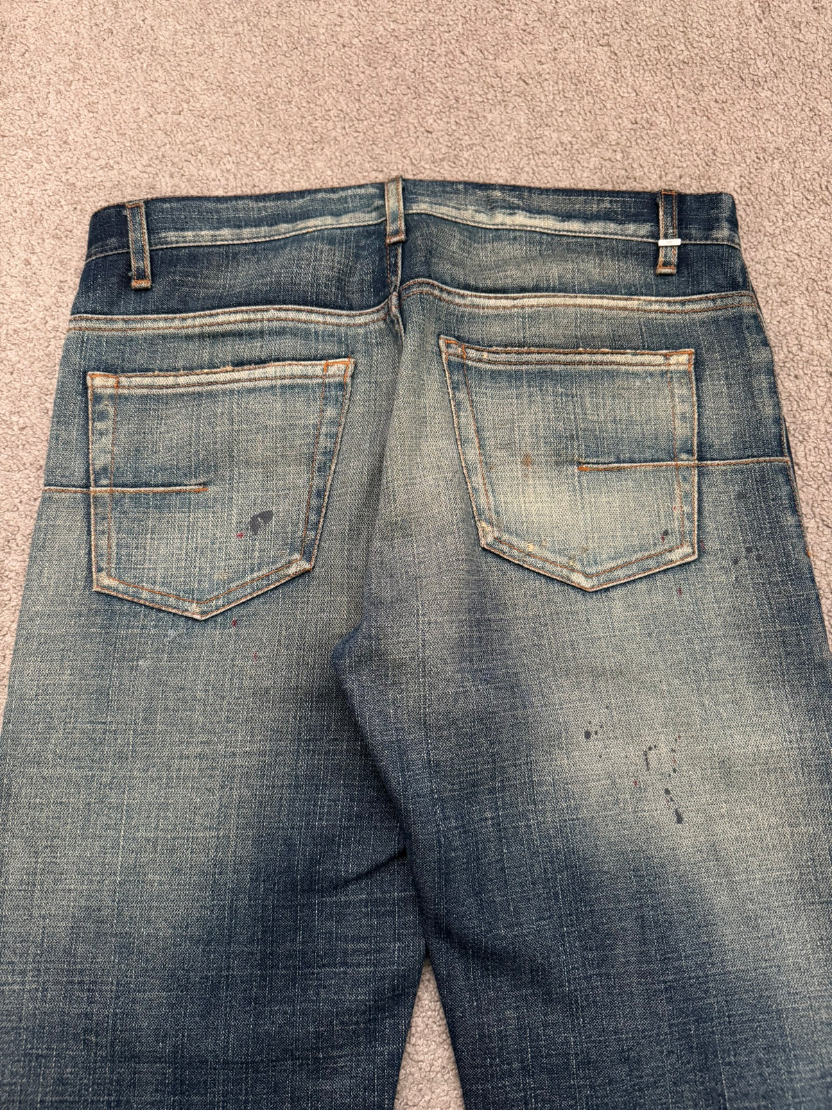 SS07 Dior Homme by Hedi Slimane "Under My Car" Denim Jeans
