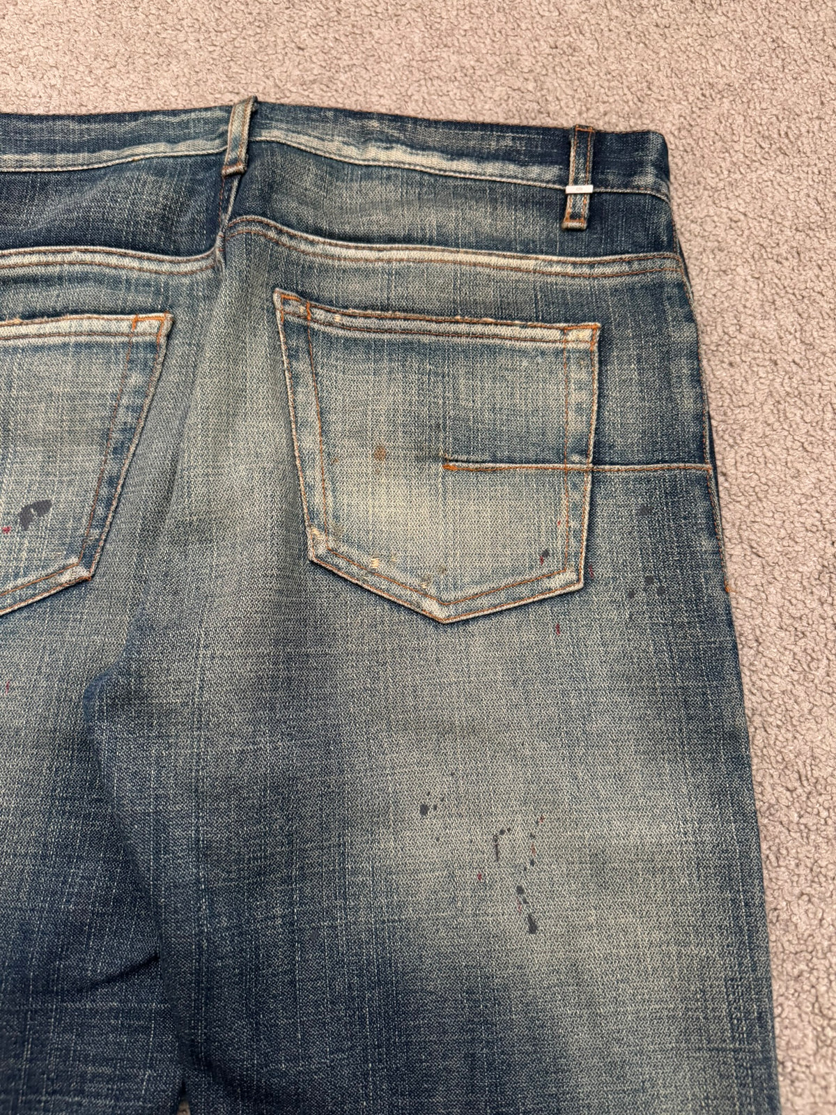 SS07 Dior Homme by Hedi Slimane "Under My Car" Denim Jeans