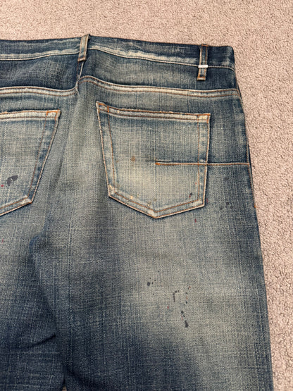 SS07 Dior Homme by Hedi Slimane "Under My Car" Denim Jeans