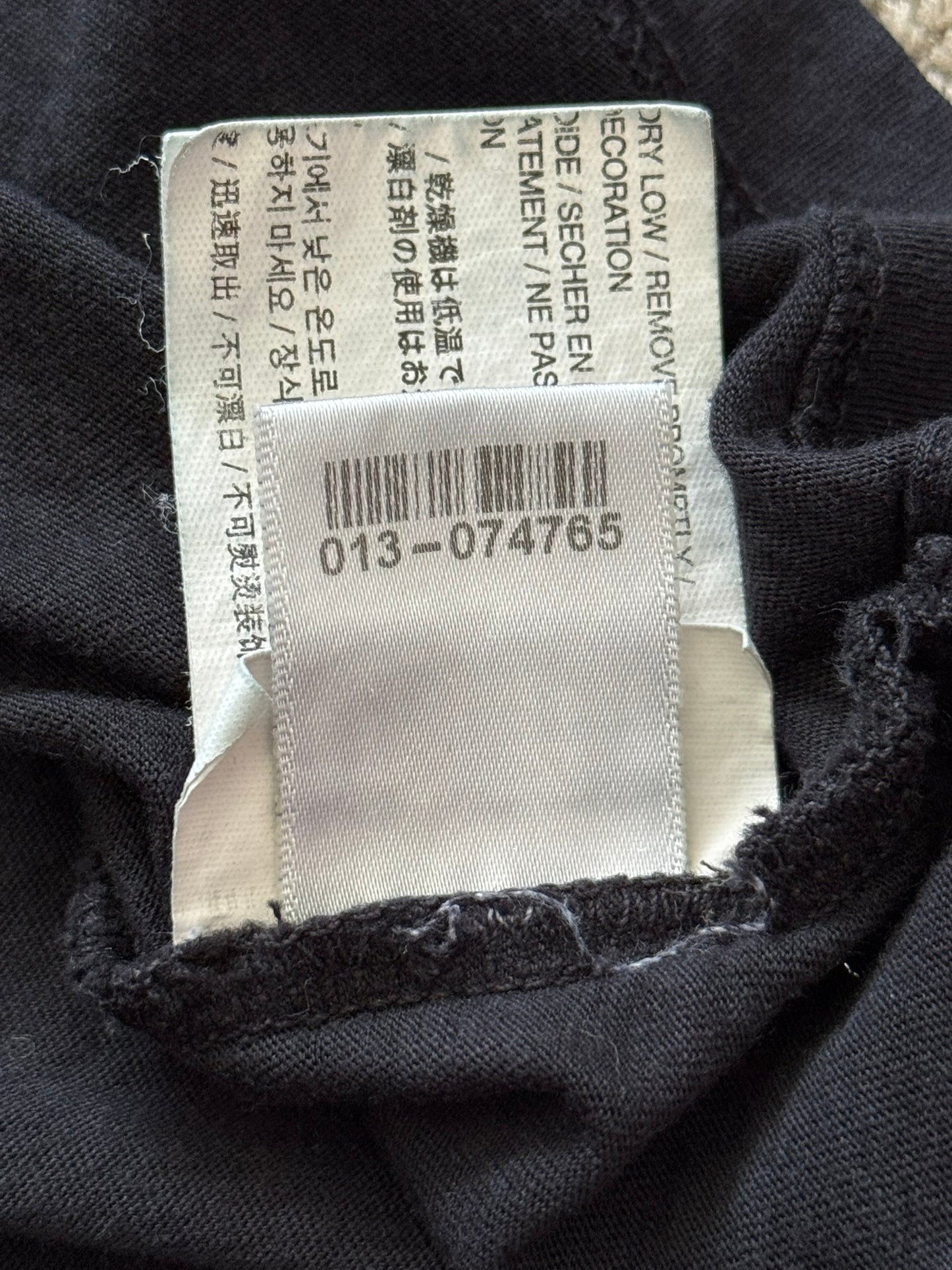 Chrome Hearts Silver Fleur Button Henley Long Sleeve Shirt