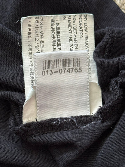 Chrome Hearts Silver Fleur Button Henley Long Sleeve Shirt