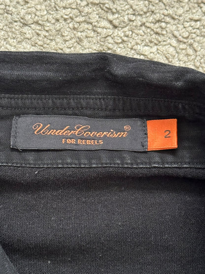 SS07 Undercover Striped Rugby Polo Long Sleeve Shirt