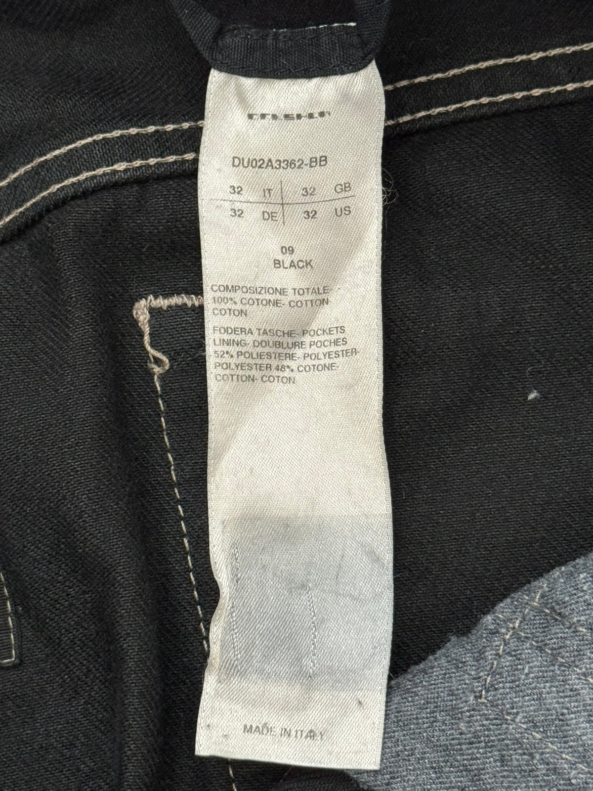 FW21 Rick Owens DRKSHDW Black Waxed Performa Cut Denim Jeans