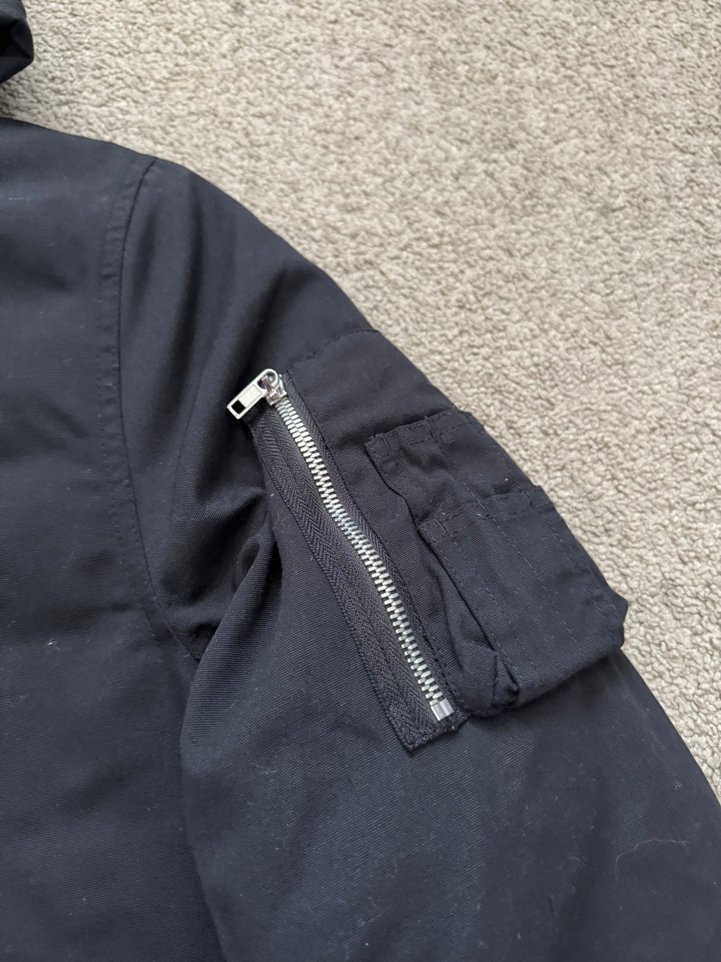 FW17 Rick Owens Mainline Hooded Padded Down Bomber Jacket