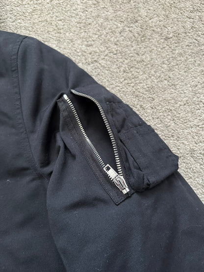 FW17 Rick Owens Mainline Hooded Padded Down Bomber Jacket