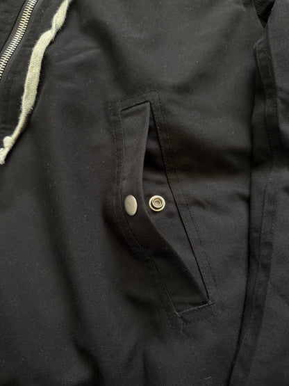 FW17 Rick Owens Mainline Hooded Padded Down Bomber Jacket