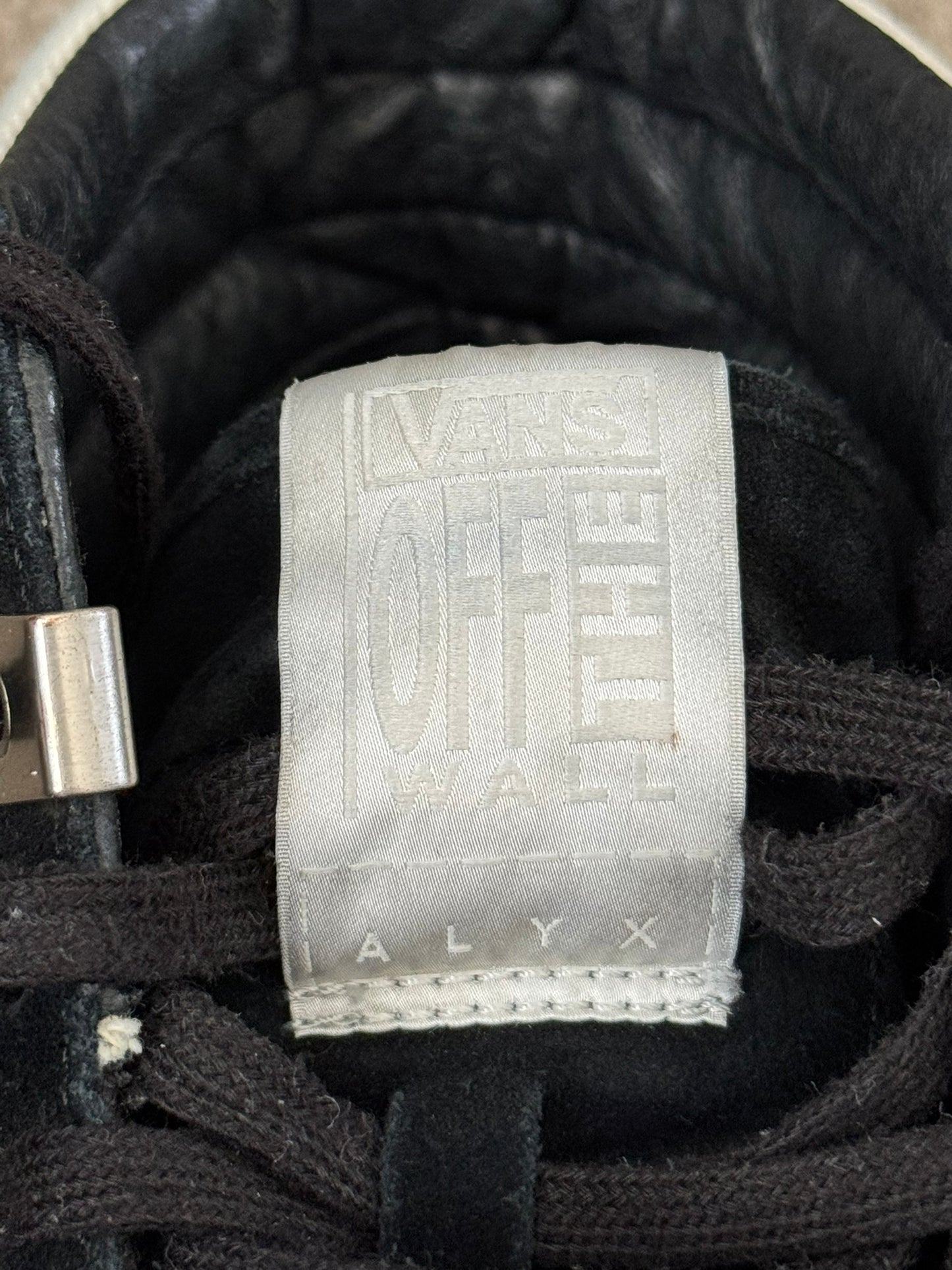 FW17 1017 ALYX 9SM x Vans OG Style 138 LX Sk8 Hi Sneakers