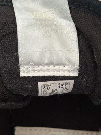 FW17 1017 ALYX 9SM x Vans OG Style 138 LX Sk8 Hi Sneakers