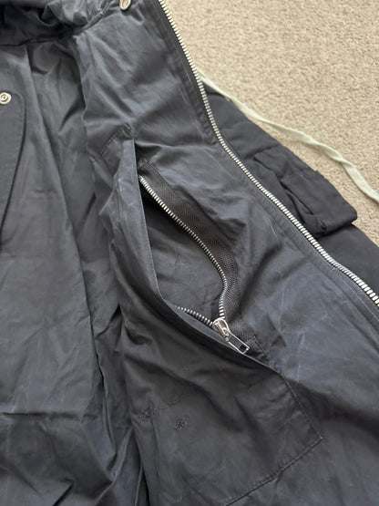 FW17 Rick Owens Mainline Hooded Padded Down Bomber Jacket