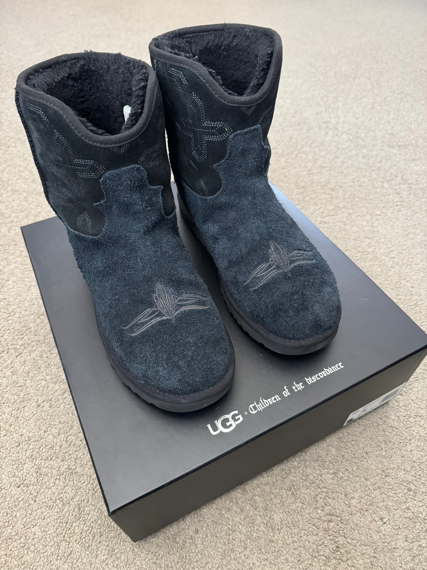 FW22 UGG x Children of The Discordance Classic Short Boots