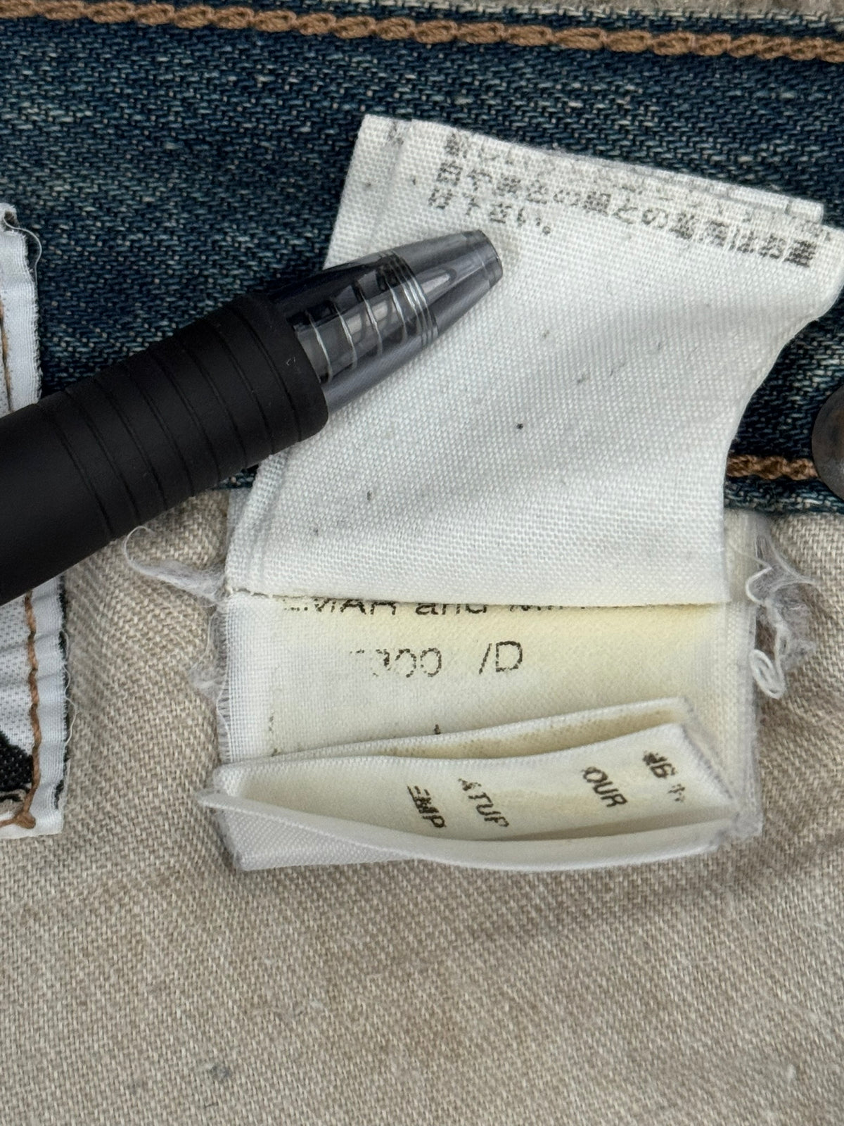 SS09 Rick Owens DRKSHDW "Strutter" Delave Dust Berlin Cut Denim Jeans