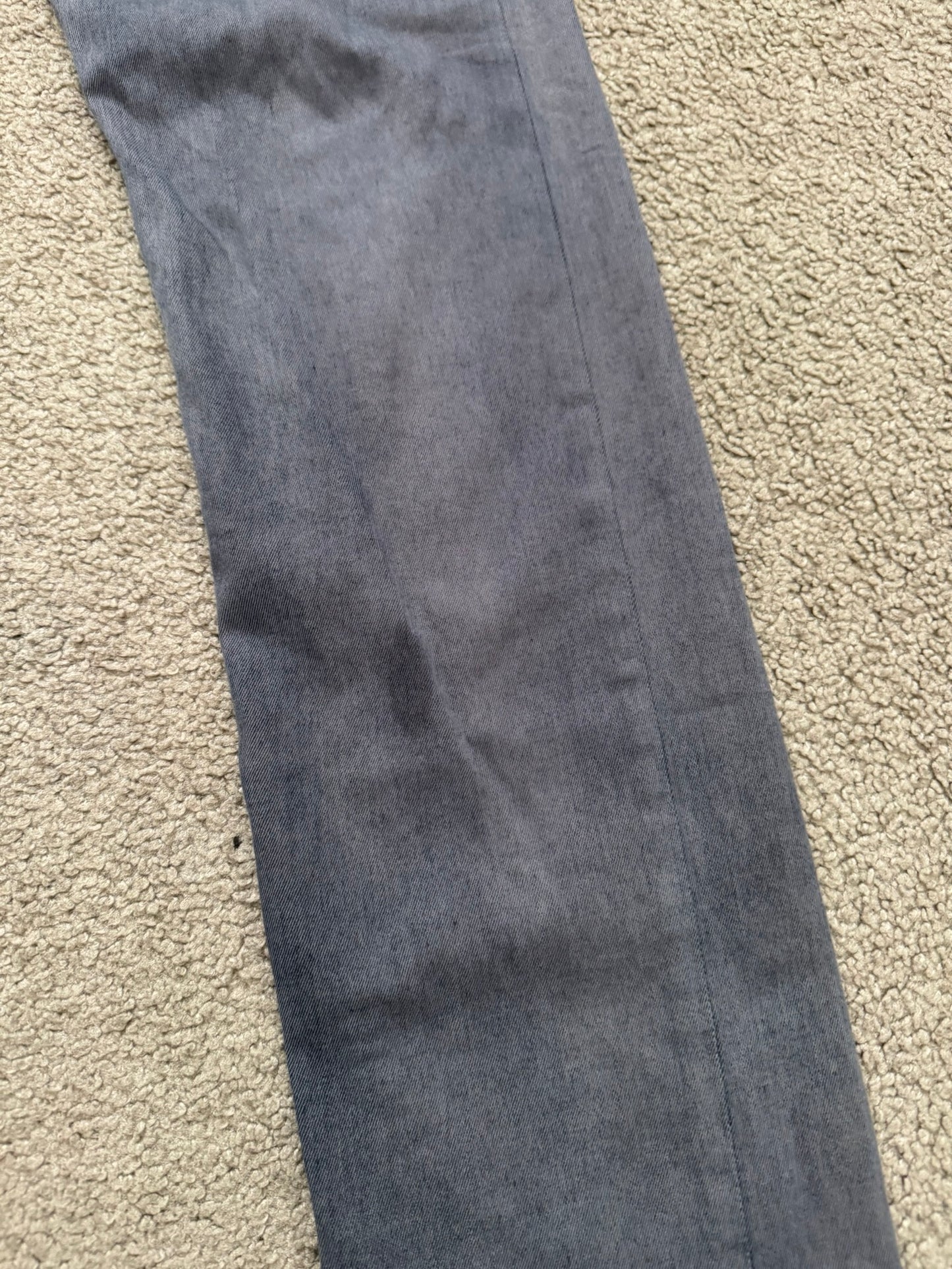 SS16 Rick Owens DRKSHDW Hustler Blue Detroit Cut Denim Jeans