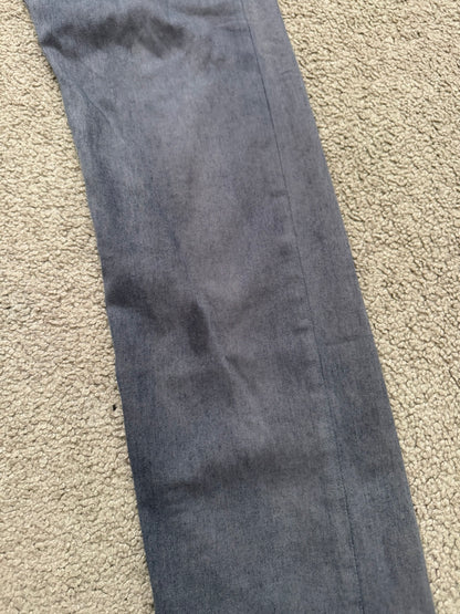 SS16 Rick Owens DRKSHDW Hustler Blue Detroit Cut Denim Jeans