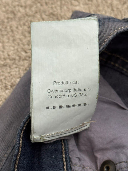 SS16 Rick Owens DRKSHDW Hustler Blue Detroit Cut Denim Jeans