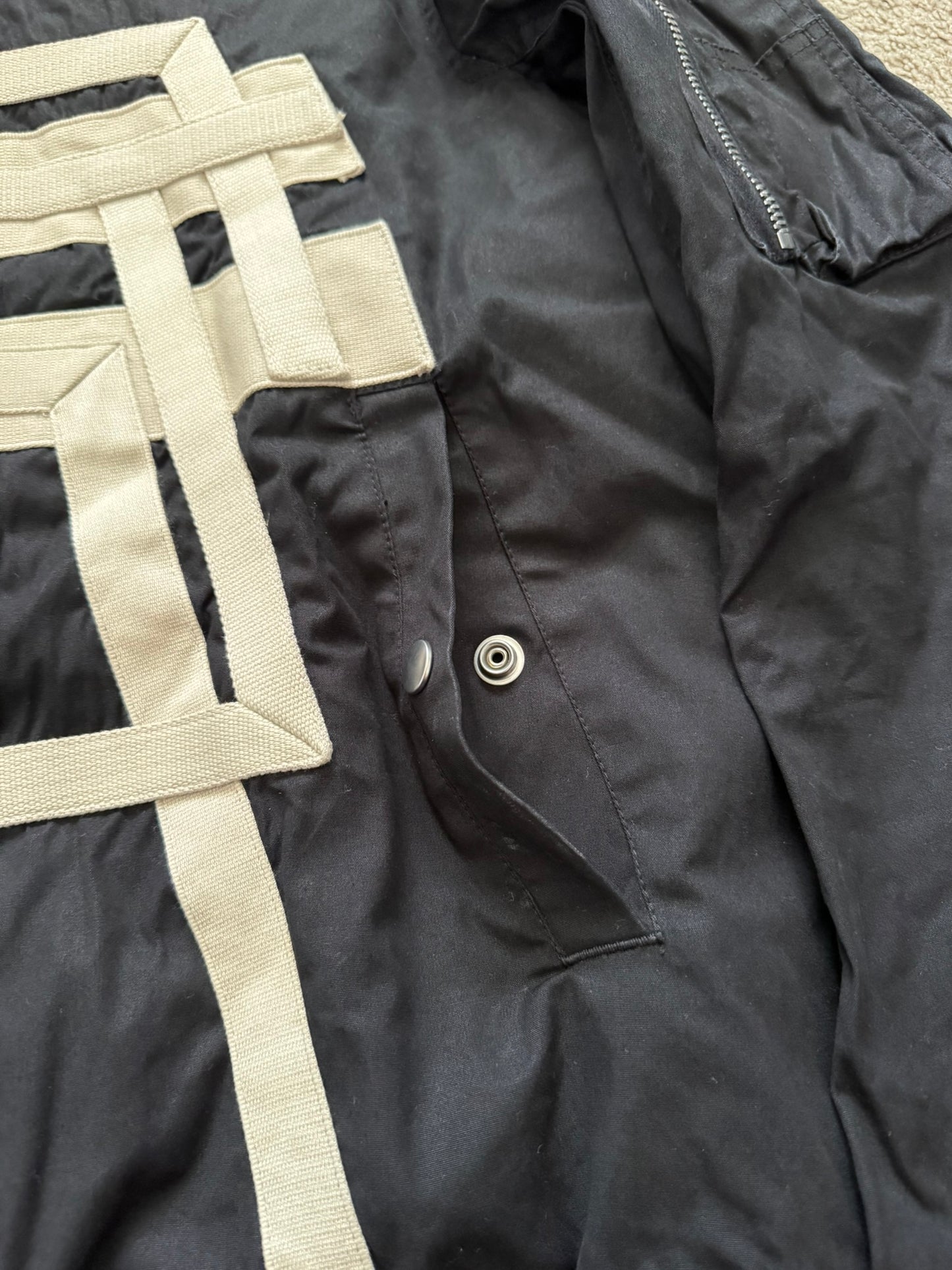 SS20 Rick Owens DRKSHDW Tecuatl Pyramid Bomber Jacket