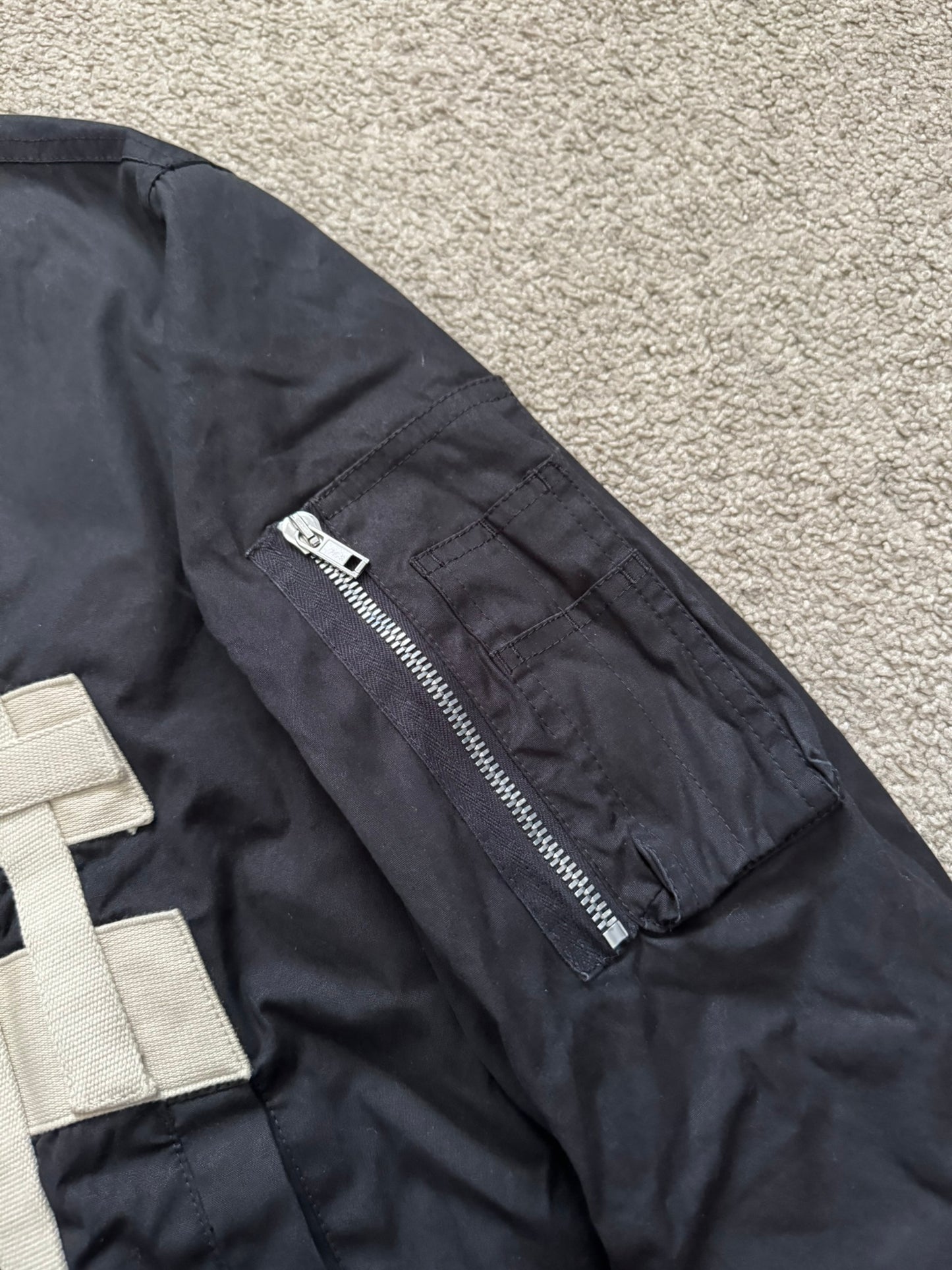 SS20 Rick Owens DRKSHDW Tecuatl Pyramid Bomber Jacket