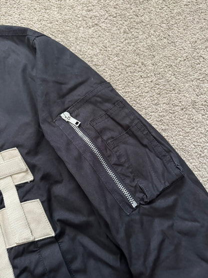 SS20 Rick Owens DRKSHDW Tecuatl Pyramid Bomber Jacket