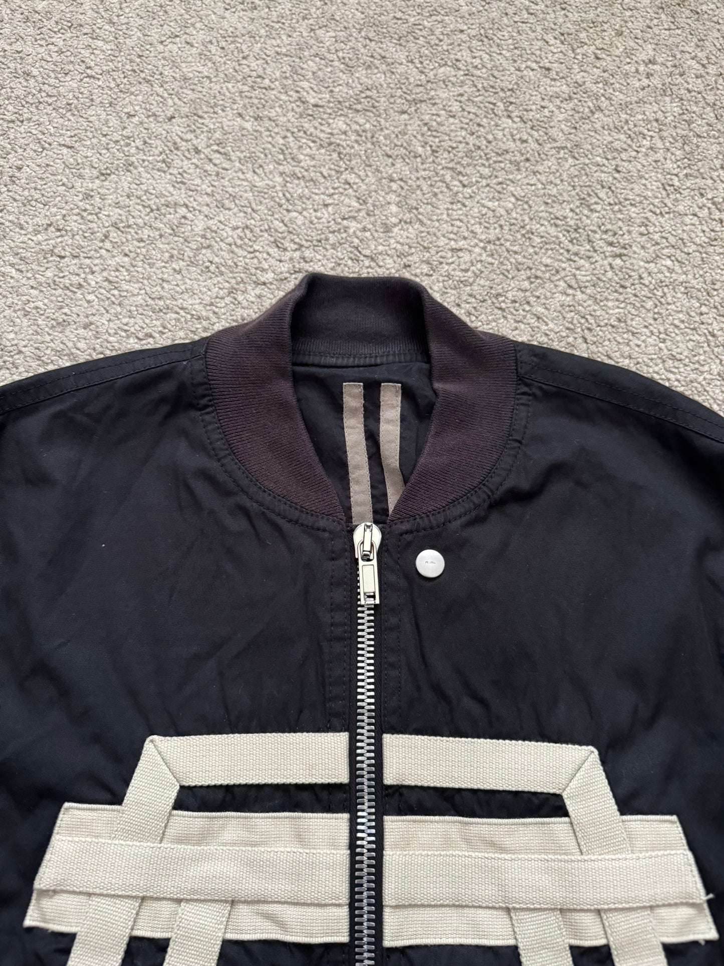 SS20 Rick Owens DRKSHDW Tecuatl Pyramid Bomber Jacket