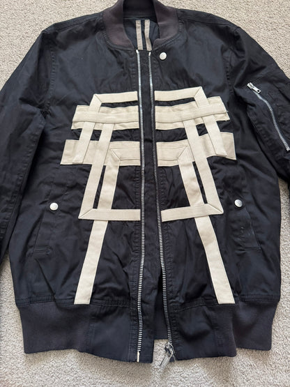 SS20 Rick Owens DRKSHDW Tecuatl Pyramid Bomber Jacket