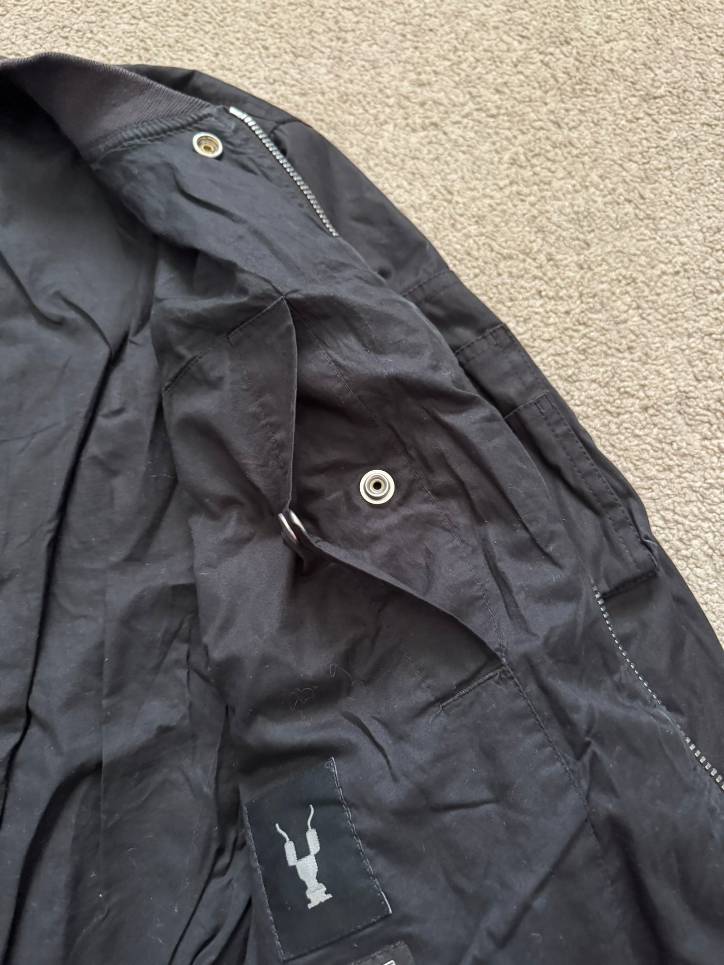 SS20 Rick Owens DRKSHDW Tecuatl Pyramid Bomber Jacket