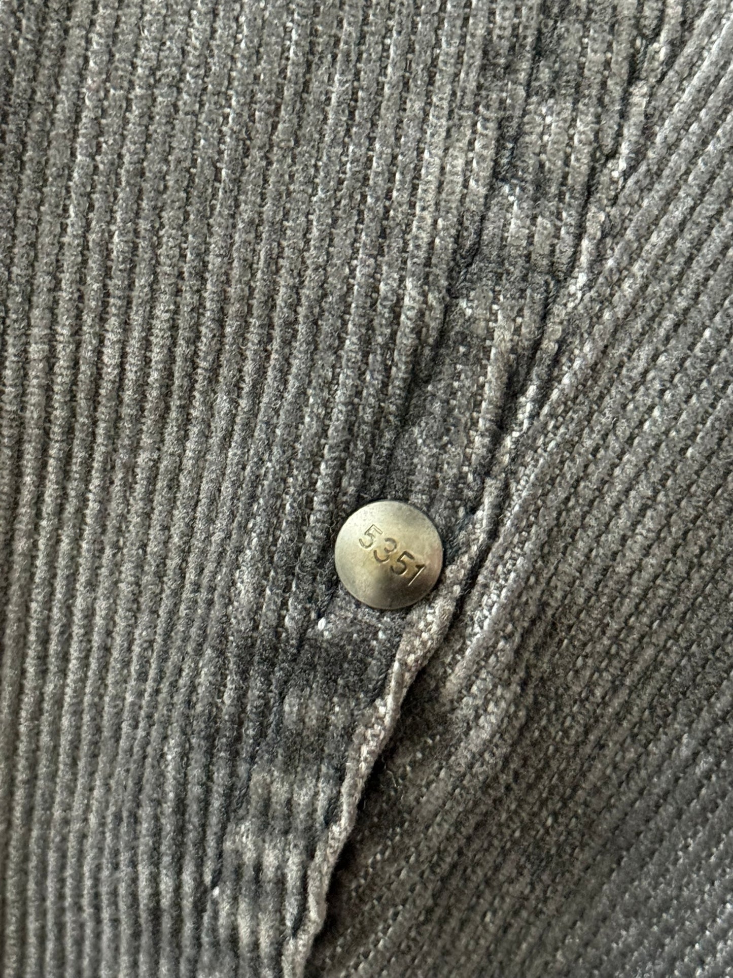 5351 Pour Les Hommes Corduroy Overshirt Jacket