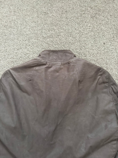 FW11 Rick Owens Wool Lined Dark Dust Mollino Leather Jacket