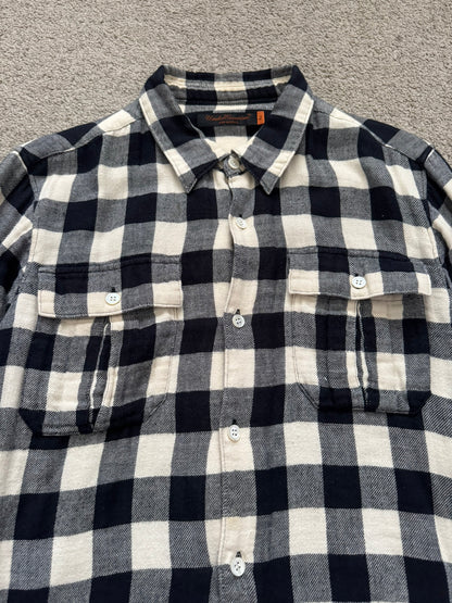 SS06 Undercover Tale of Zamiang Hybrid Flannel Shirt