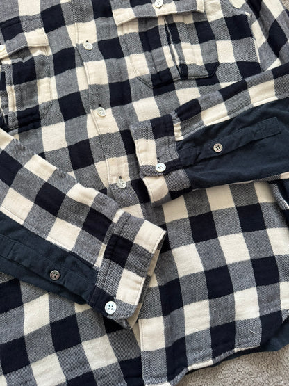 SS06 Undercover Tale of Zamiang Hybrid Flannel Shirt