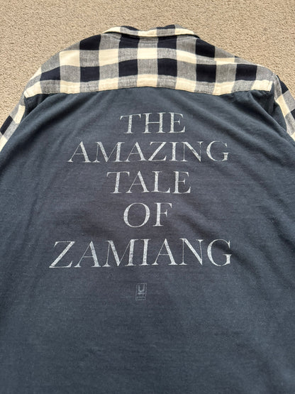 SS06 Undercover Tale of Zamiang Hybrid Flannel Shirt