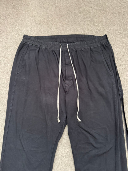 FW22 Rick Owens DRKSHDW "Strobe" Black Berlin Sweatpants