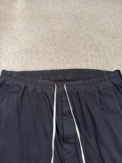 FW22 Rick Owens DRKSHDW "Strobe" Black Berlin Sweatpants