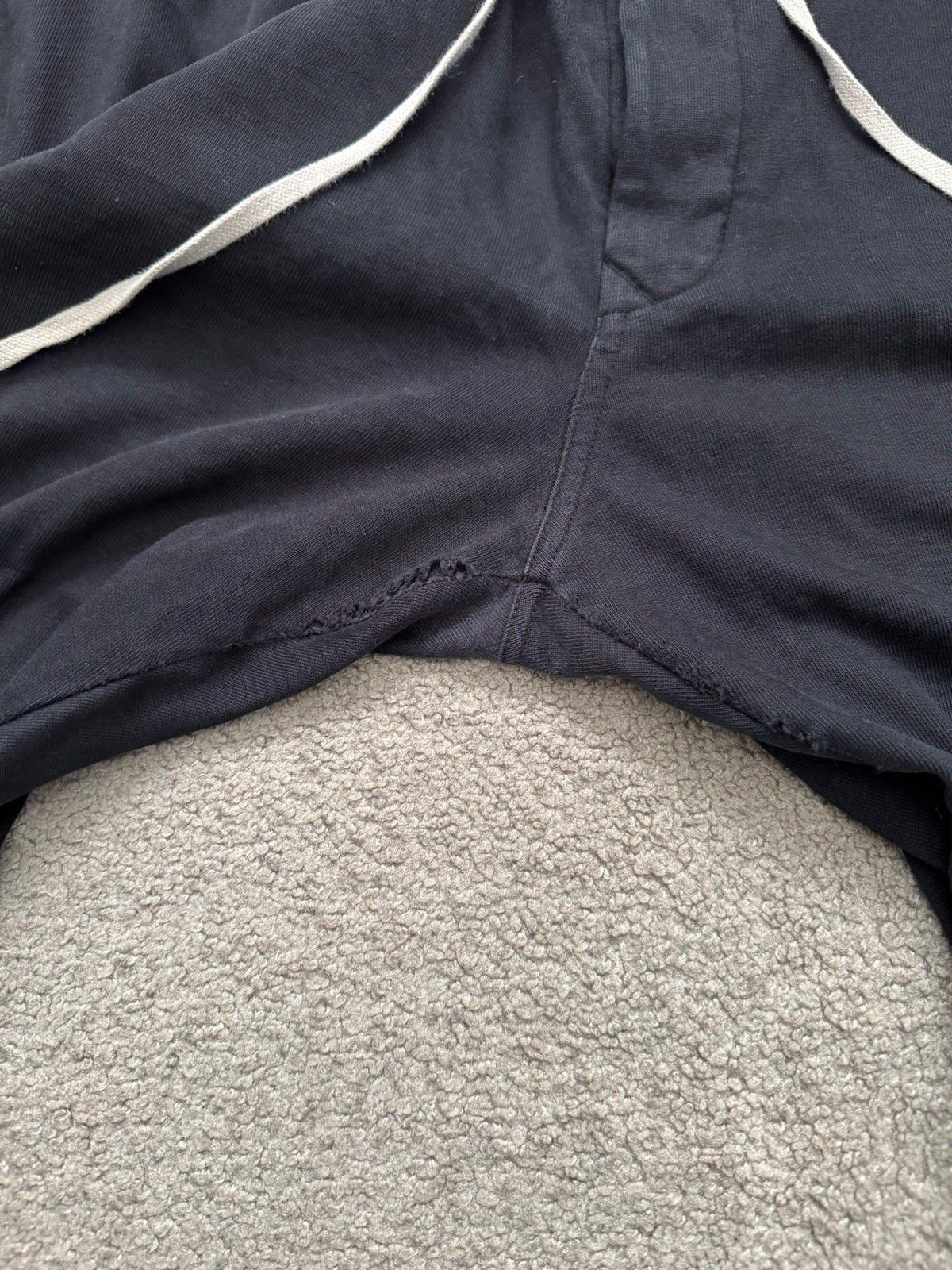 FW22 Rick Owens DRKSHDW "Strobe" Black Berlin Sweatpants
