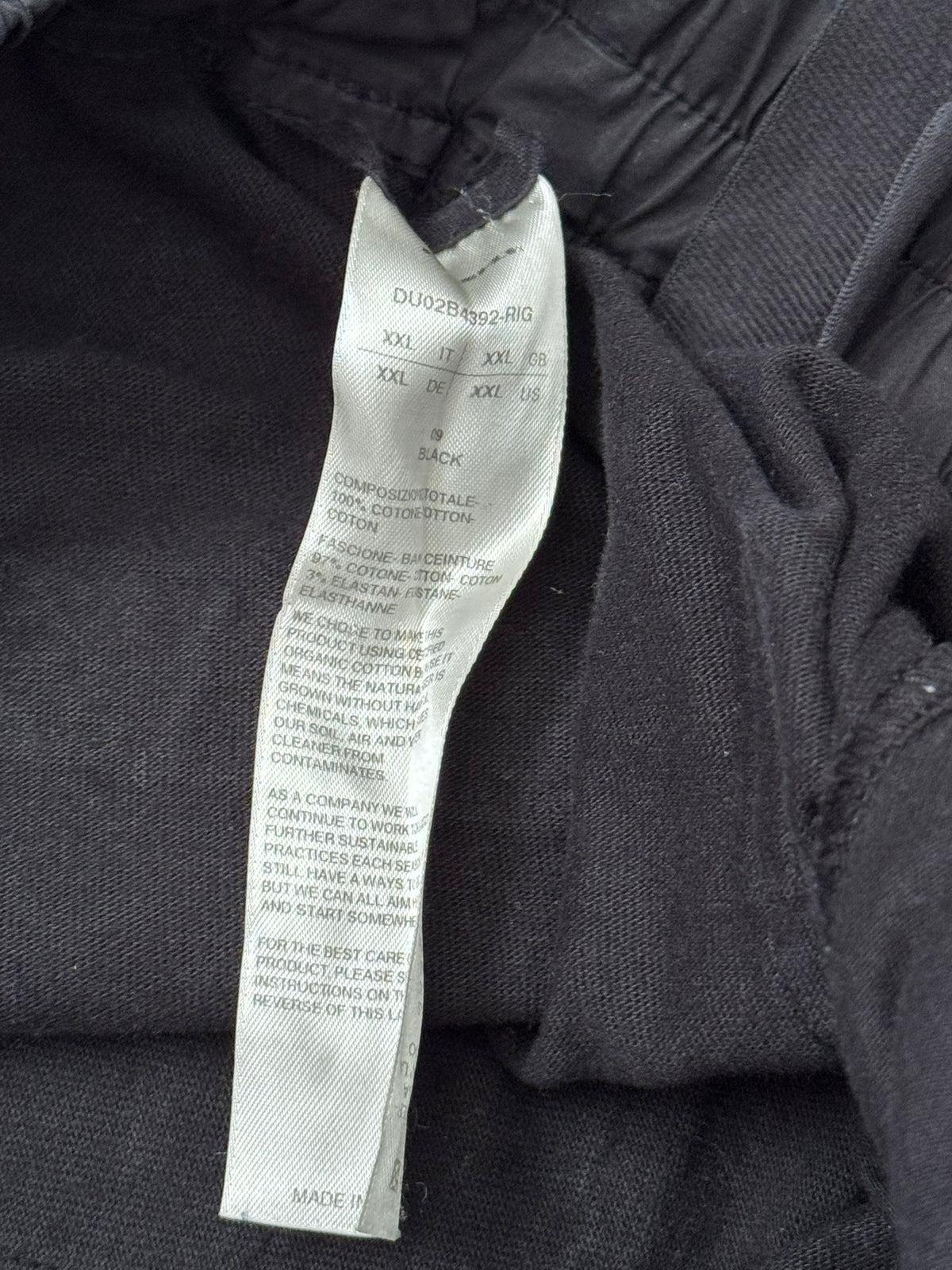 FW22 Rick Owens DRKSHDW "Strobe" Black Berlin Sweatpants