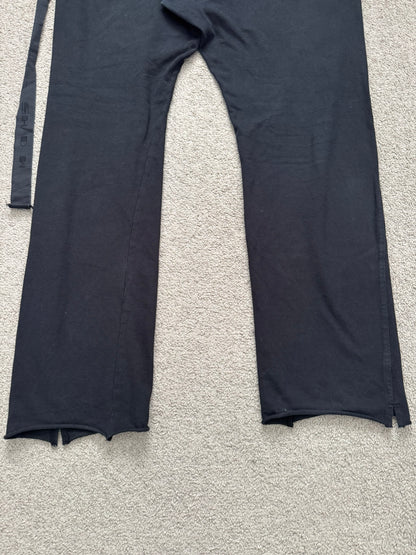 FW22 Rick Owens DRKSHDW "Strobe" Black Berlin Sweatpants