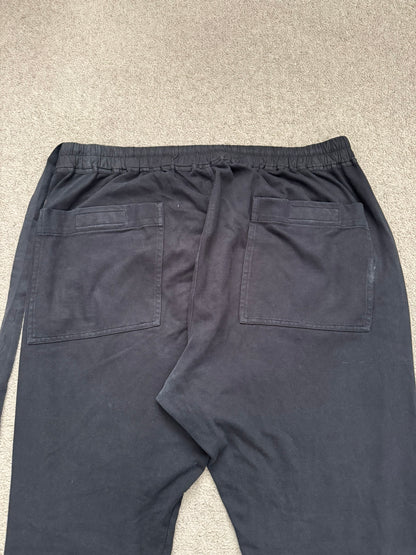 FW22 Rick Owens DRKSHDW "Strobe" Black Berlin Sweatpants