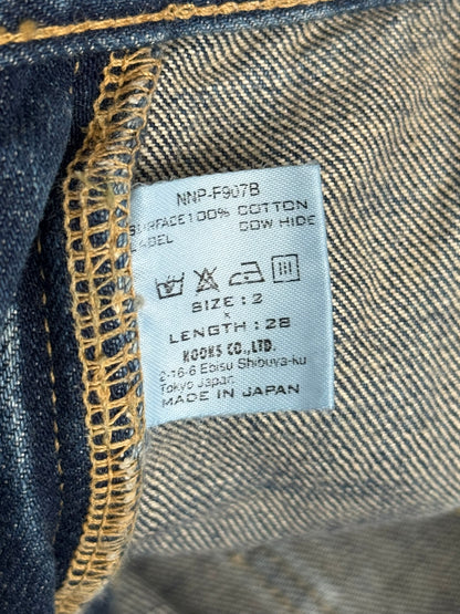 AW09 Number (N)ine Paint Cargo Bush Crying Heart Denim Jeans