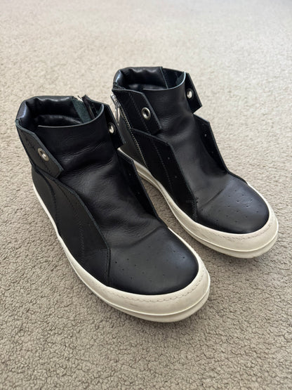 SS16 Rick Owens Mainline Leather Island Dunk Sneaker