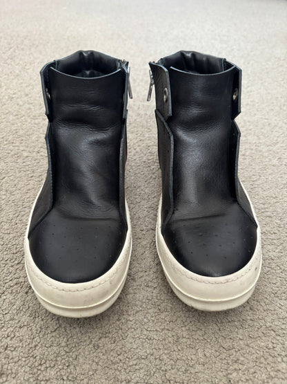 SS16 Rick Owens Mainline Leather Island Dunk Sneaker