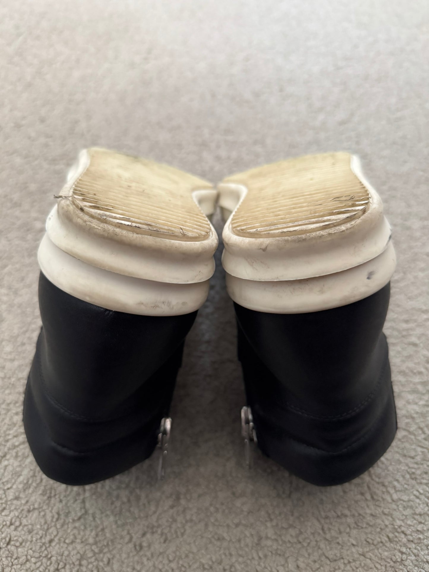 SS16 Rick Owens Mainline Leather Island Dunk Sneaker