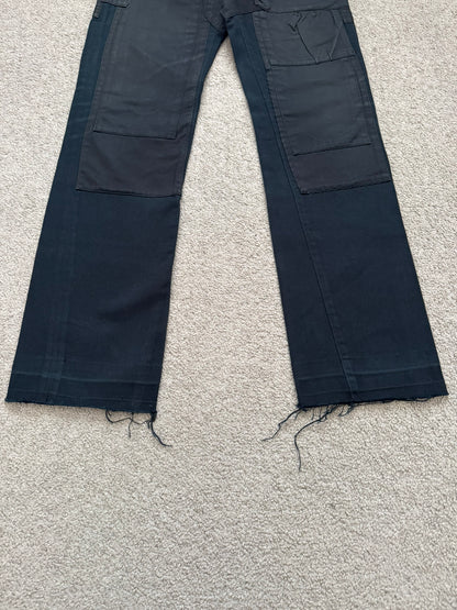 AW07 Dior Homme by Hedi Slimane "Navigate" Patchwork Denim Jeans