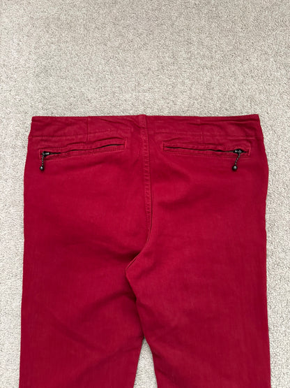 SS05 Number (N)ine "Nightcrawler" Belted Zipper Denim Jeans