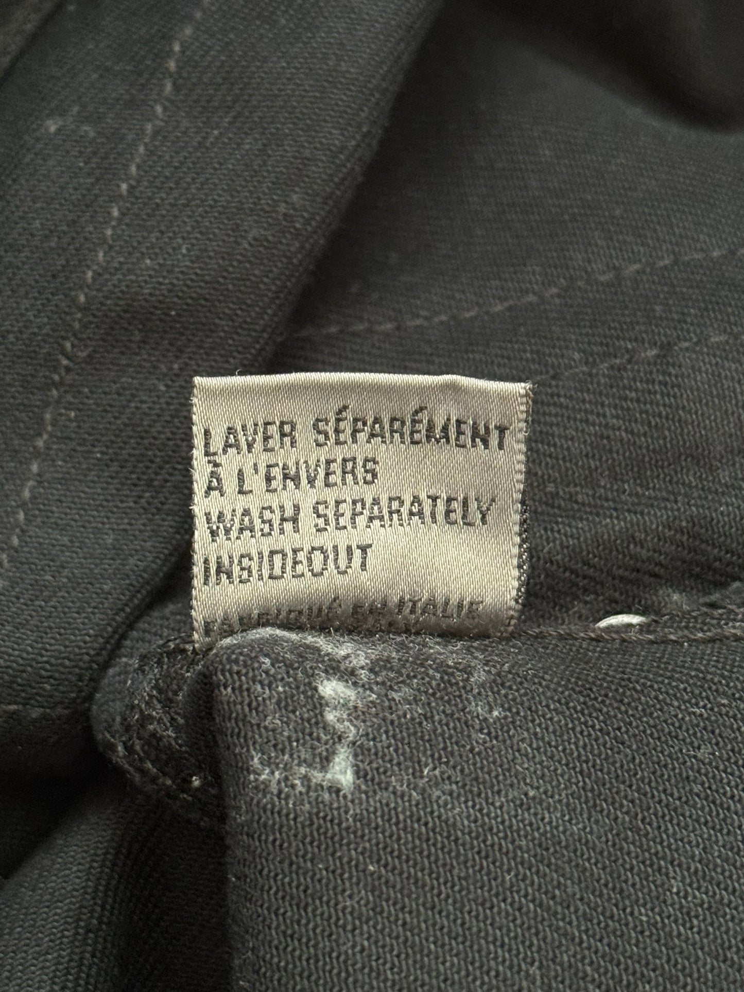 AW07 Dior Homme by Hedi Slimane "Navigate" Patchwork Denim Jeans