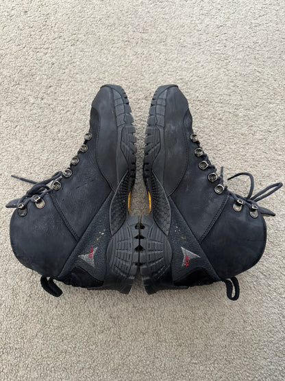 ROA Paint Splatter Andreas Leather Lace Up Hiking Boots