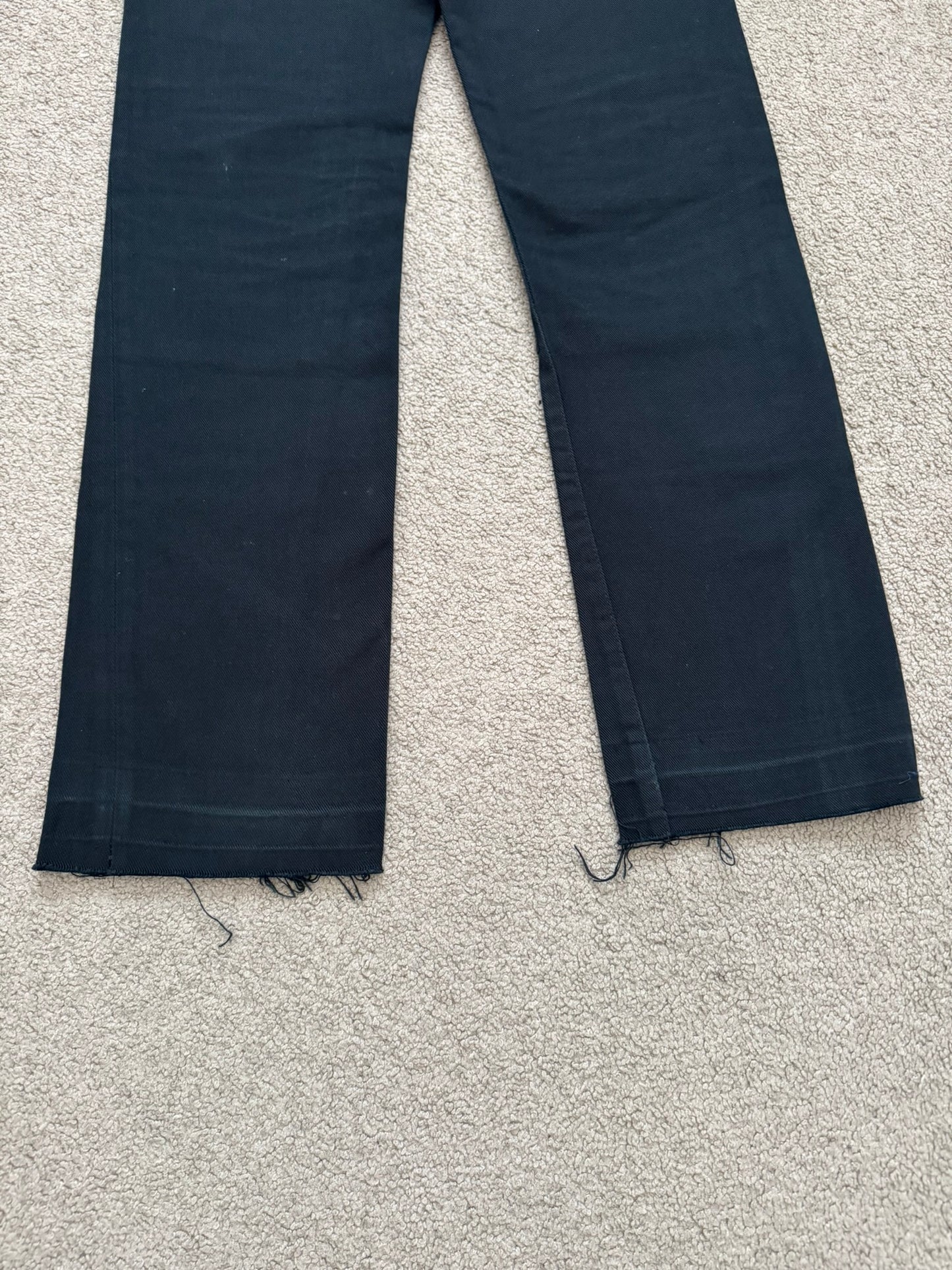 AW07 Dior Homme by Hedi Slimane "Navigate" Patchwork Denim Jeans