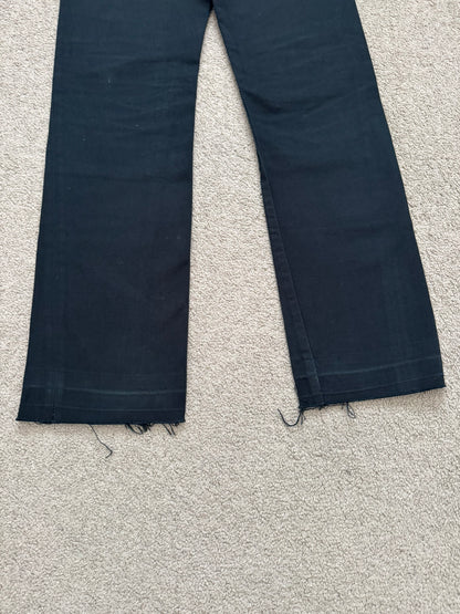 AW07 Dior Homme by Hedi Slimane "Navigate" Patchwork Denim Jeans