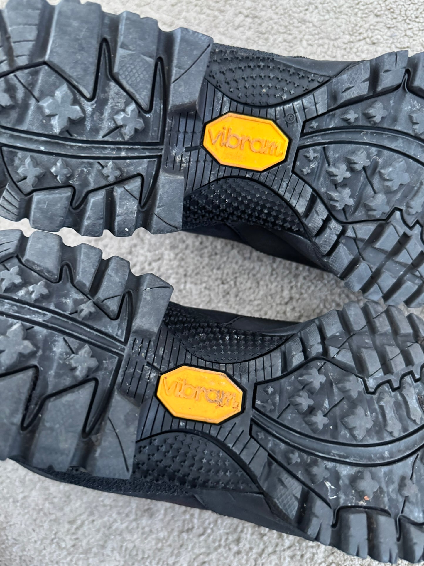 ROA Paint Splatter Andreas Leather Lace Up Hiking Boots