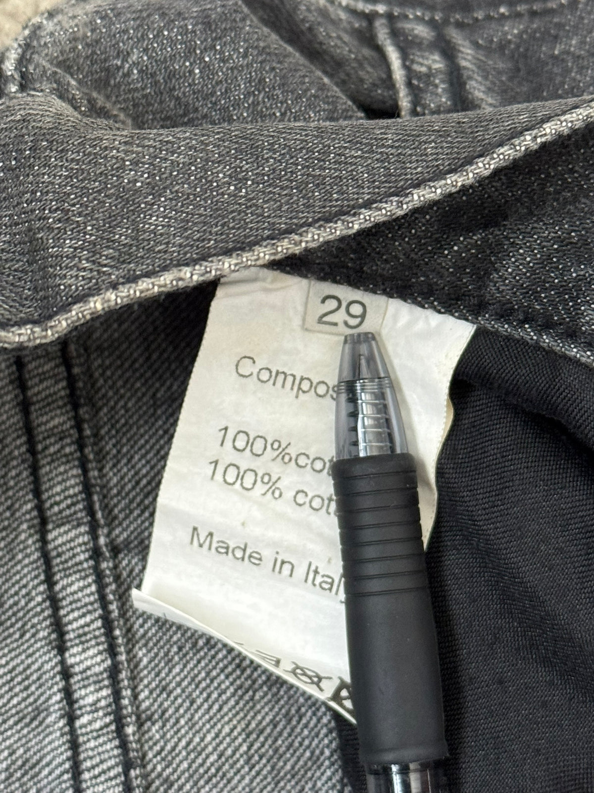 FW11 Balmain by Christophe Decarnin 4 Zip Biker Denim Jeans