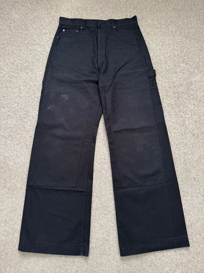 FW24 Rick Owens DRKSHDW MIJ Double Knee Geth Cut Denim Jeans