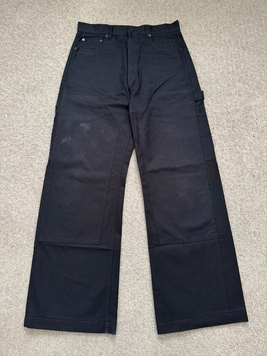 FW24 Rick Owens DRKSHDW MIJ Double Knee Geth Cut Denim Jeans